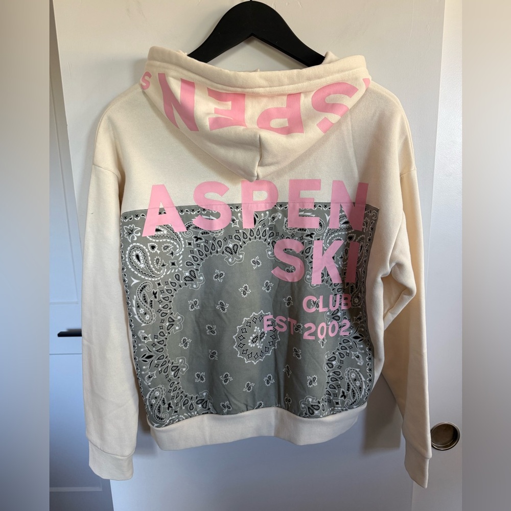 NWT Vintage Havana Aspen Ski Hoodie Size Small